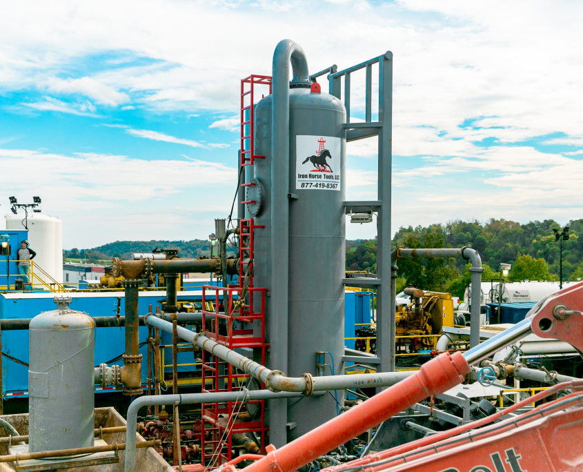 AirBuster shale gas separator